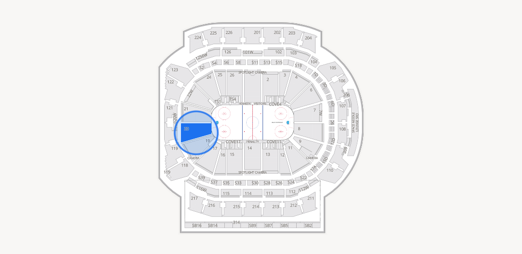 Climate Pledge Arena Seating Chart