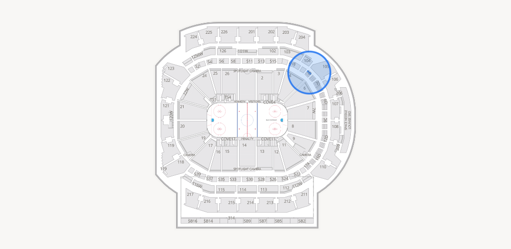 Climate Pledge Arena Seating Chart