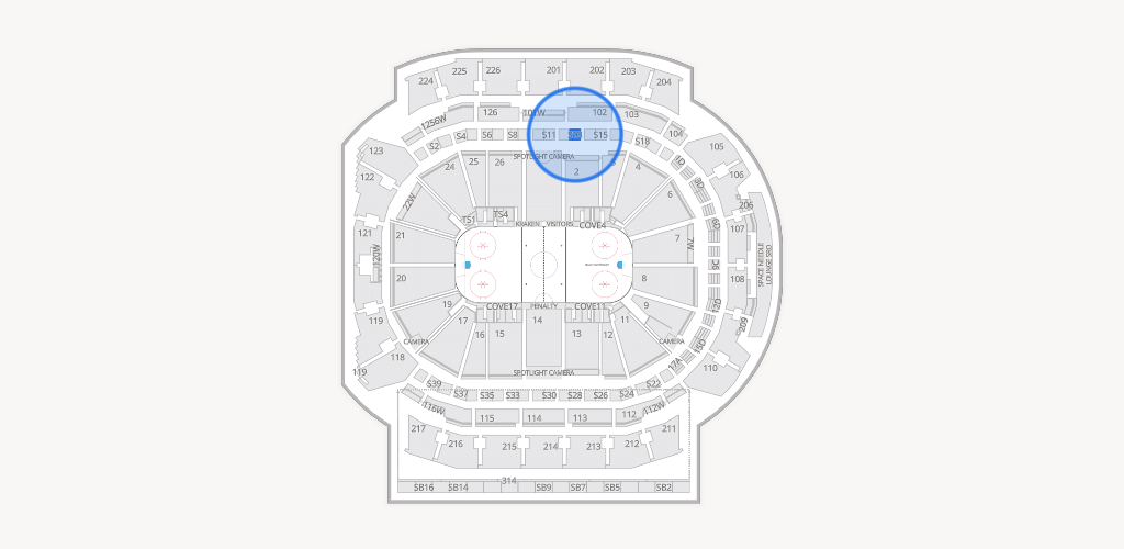 Climate Pledge Arena Seating Chart