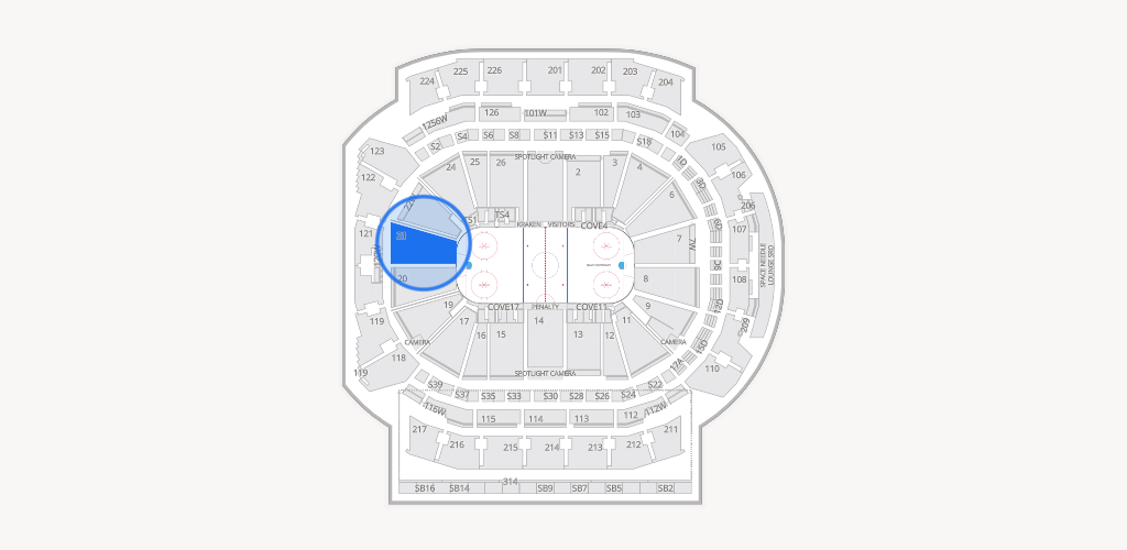 Climate Pledge Arena Seating Chart