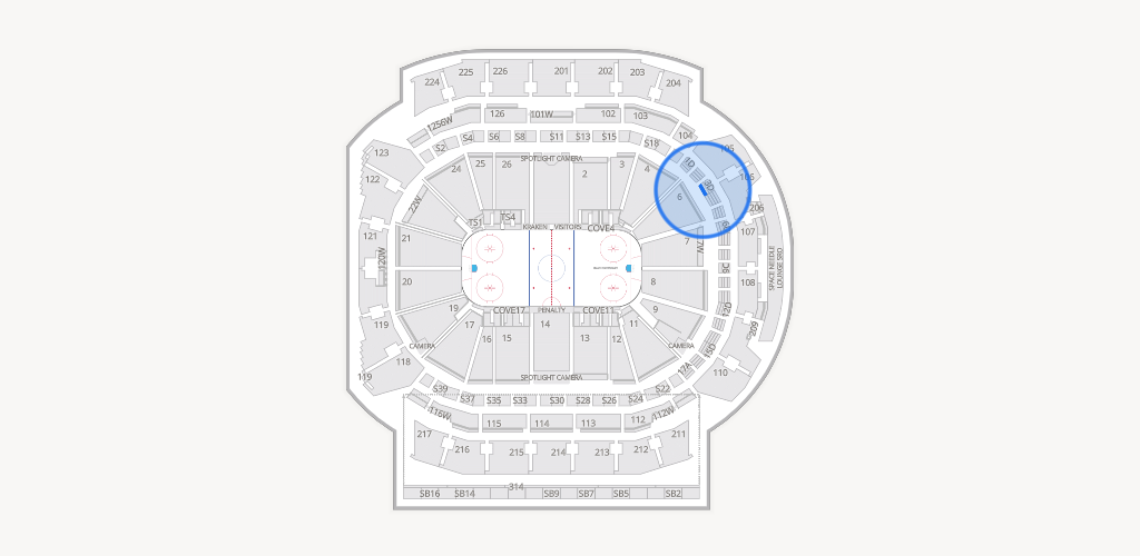 Climate Pledge Arena Seating Chart