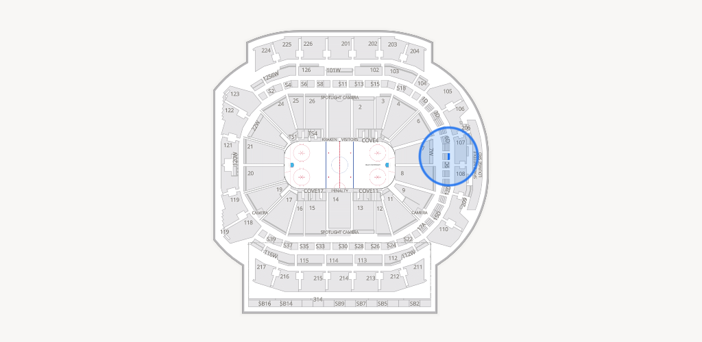 Climate Pledge Arena Seating Chart