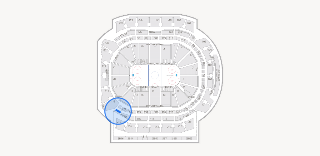 Climate Pledge Arena Seating Chart