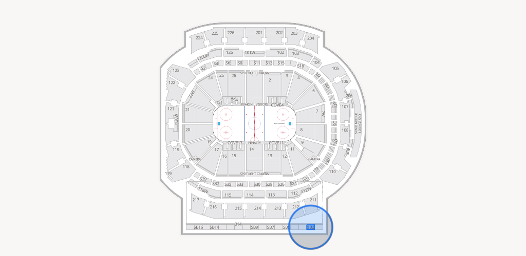 Climate Pledge Arena Seating Chart