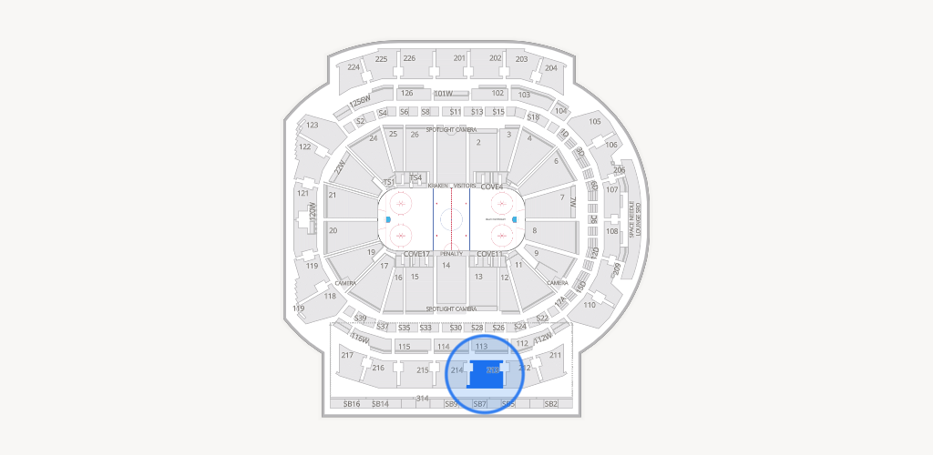 Climate Pledge Arena Seating Chart
