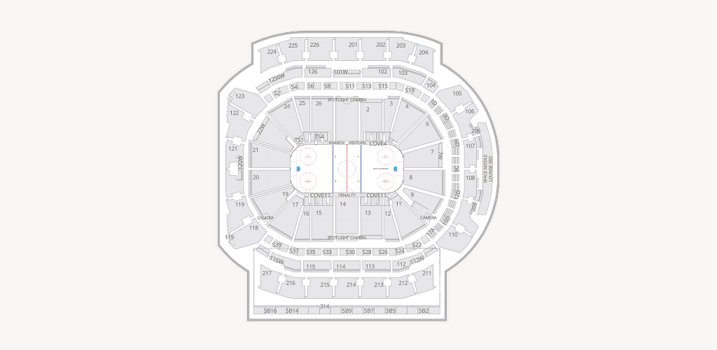 Climate Pledge Arena Seating Chart