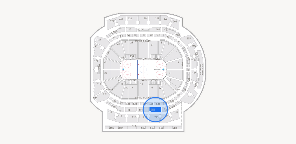 Climate Pledge Arena Seating Chart