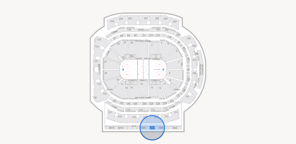 Climate Pledge Arena Seating Chart