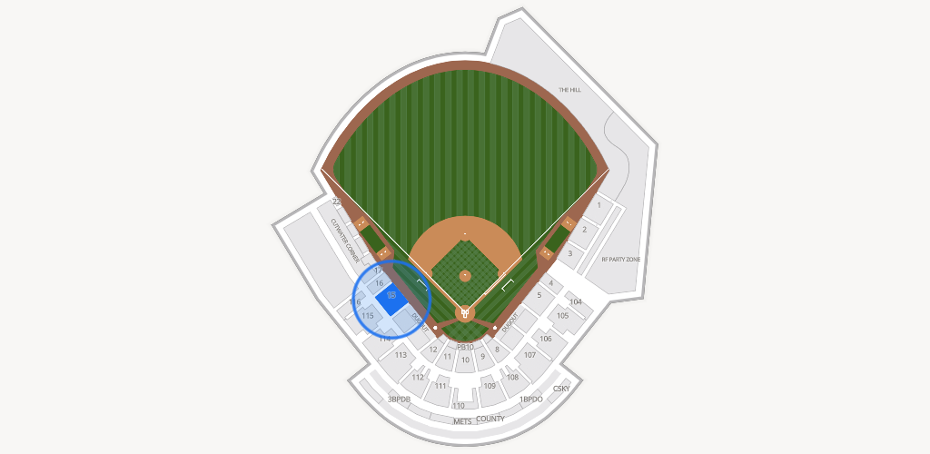 Clover Park - Port St. Lucie Seating Chart