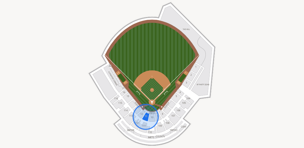 Clover Park - Port St. Lucie Seating Chart