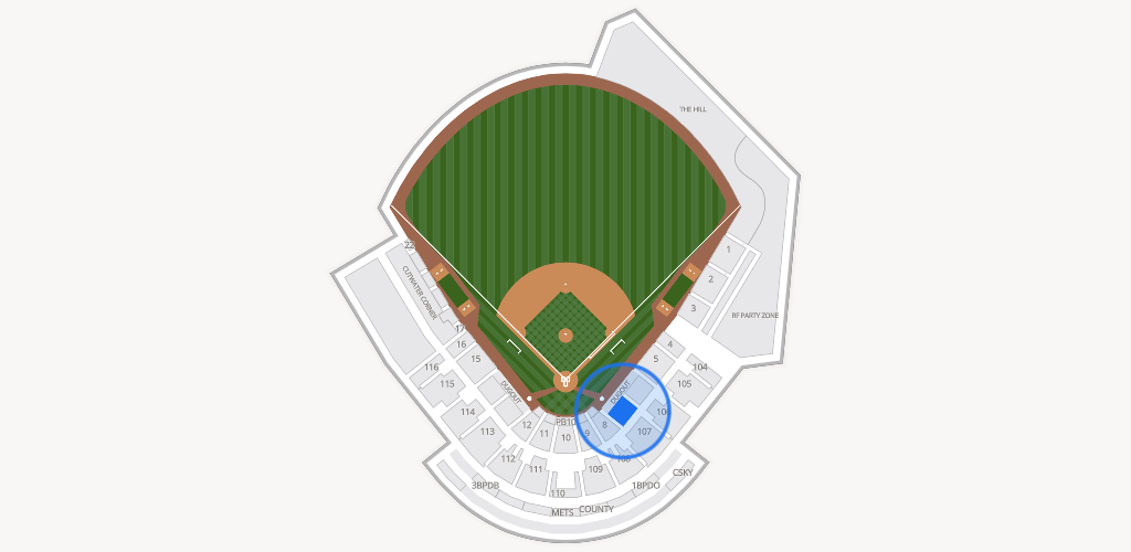 Clover Park - Port St. Lucie Seating Chart