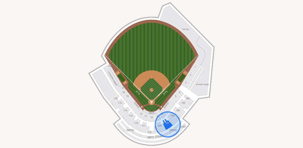 Clover Park - Port St. Lucie Seating Chart