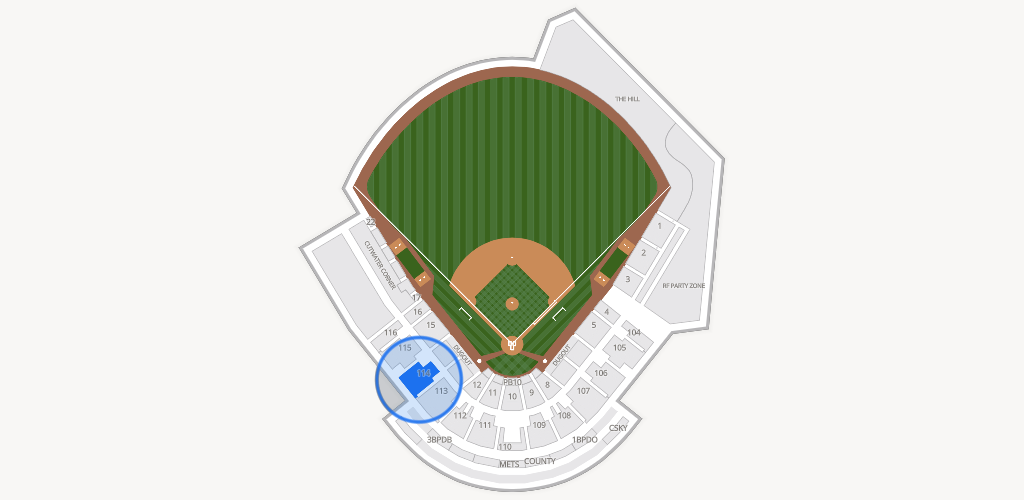 Clover Park - Port St. Lucie Seating Chart