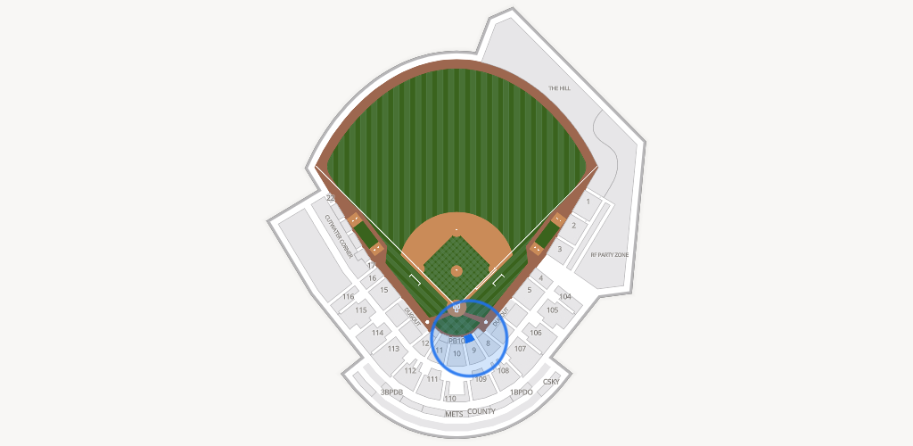 Clover Park - Port St. Lucie Seating Chart