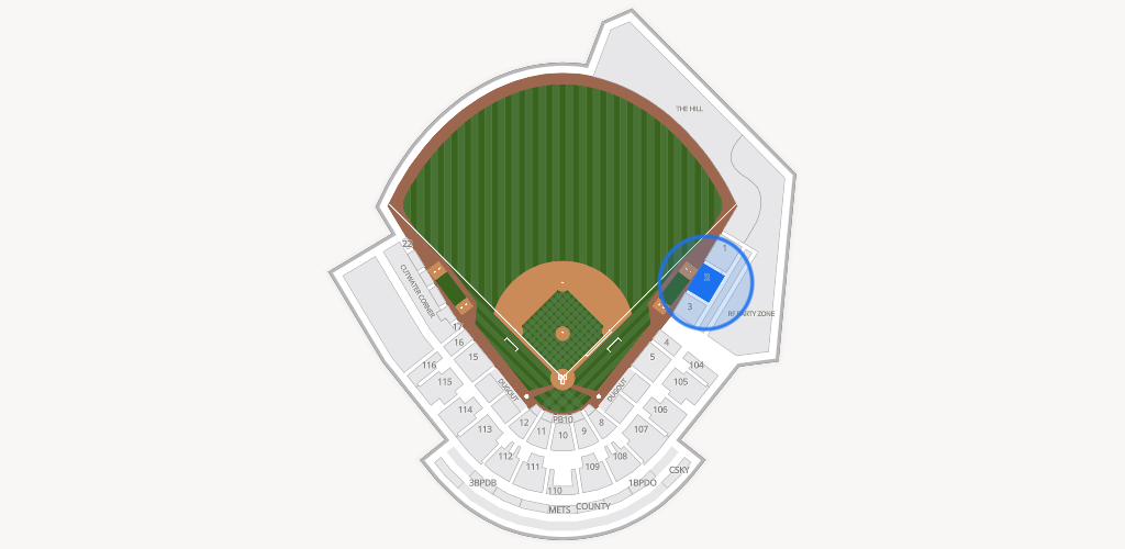 Clover Park - Port St. Lucie Seating Chart