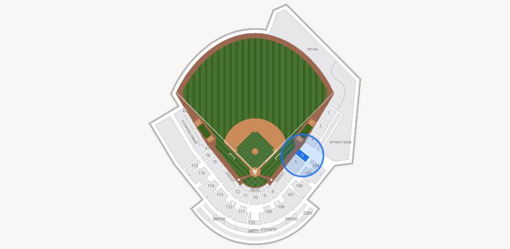 Clover Park - Port St. Lucie Seating Chart