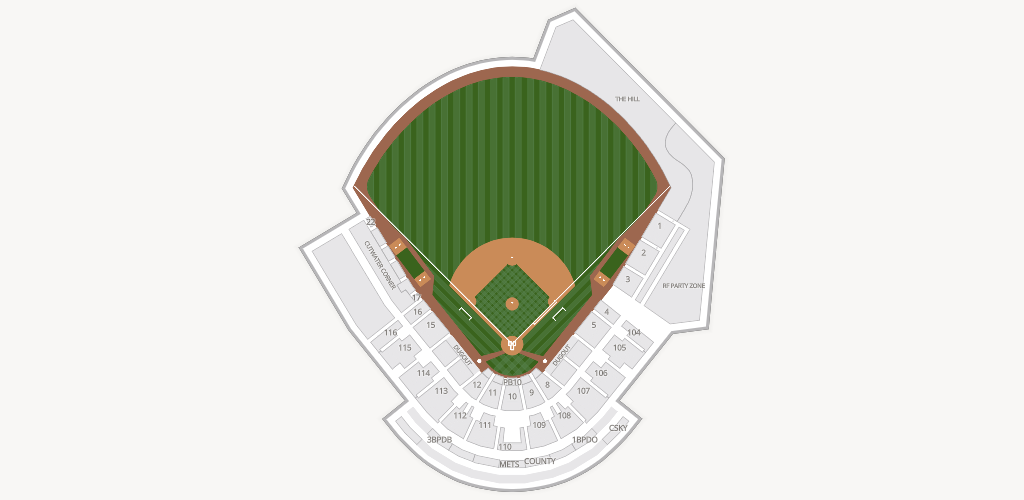 Clover Park - Port St. Lucie Seating Chart
