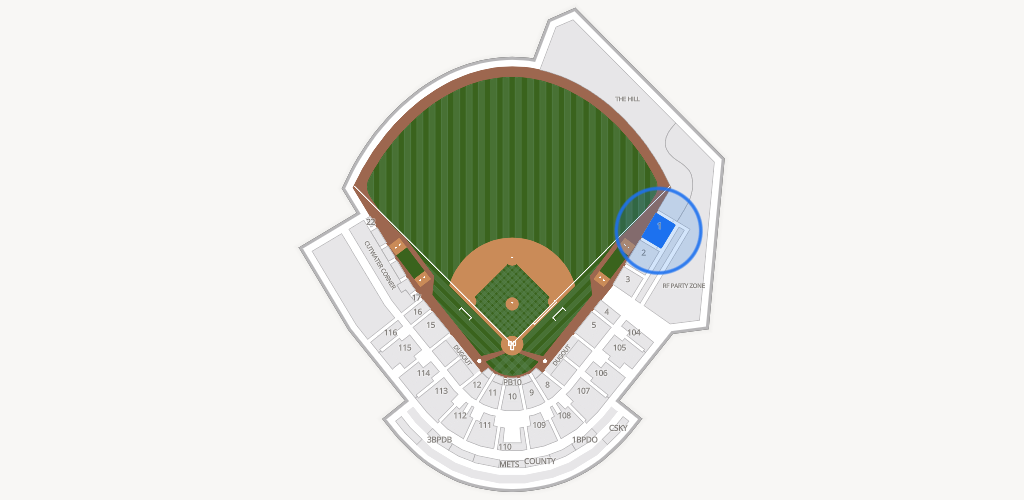 Clover Park - Port St. Lucie Seating Chart