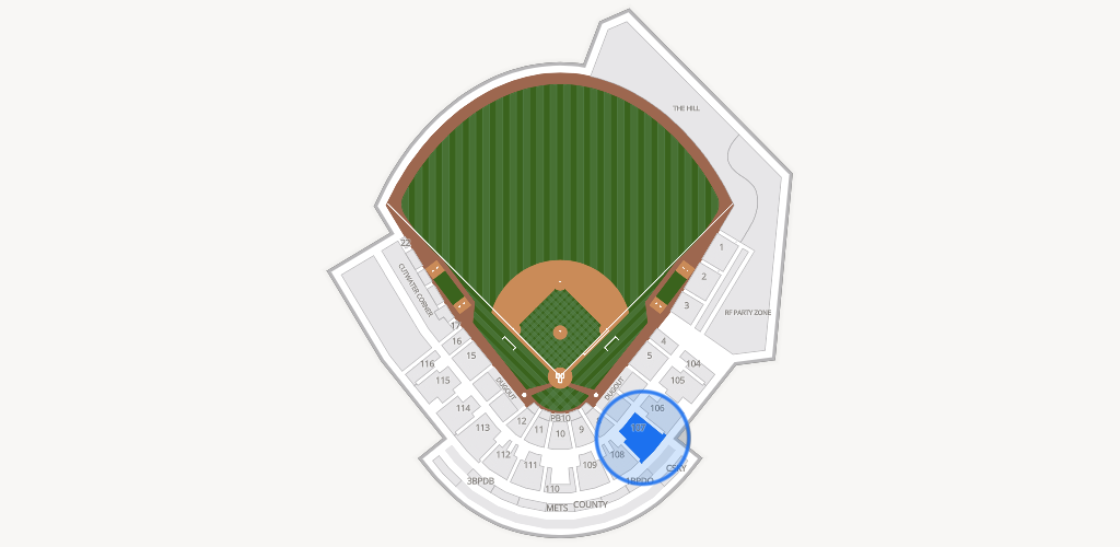 Clover Park - Port St. Lucie Seating Chart
