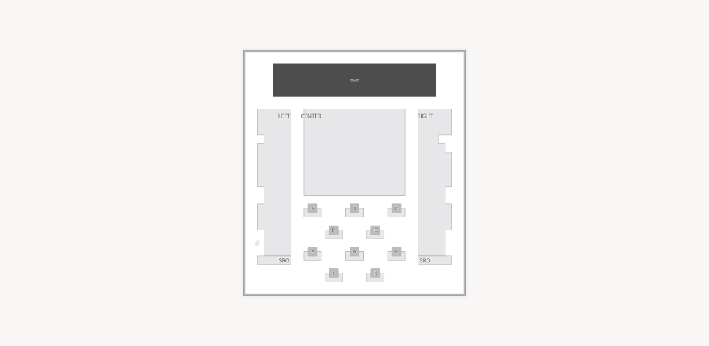 CM Performing Arts Center Seating Chart