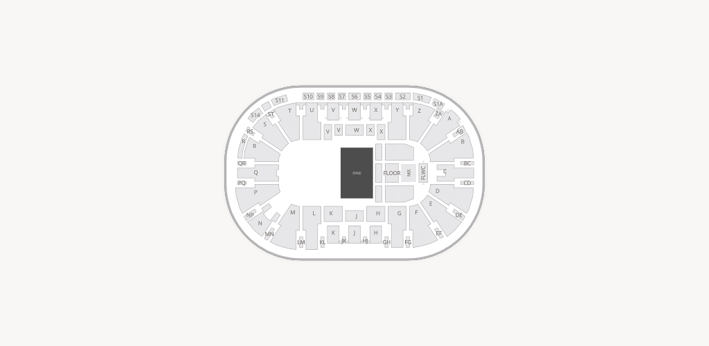 CN Centre Seating Chart
