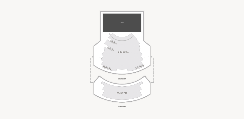 Cobb Great Hall at Wharton Center For Performing Arts Seating Chart