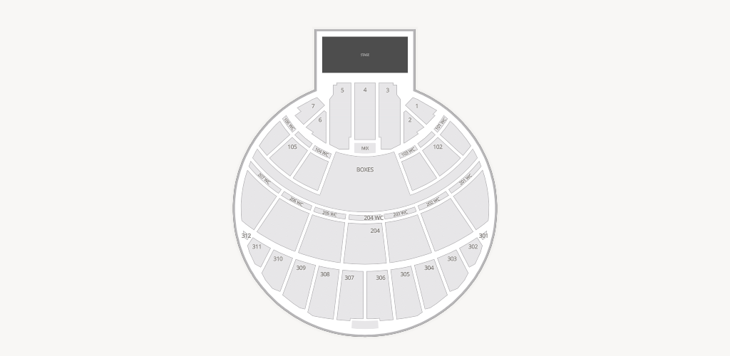 Coca-Cola Amphitheater Seating Chart