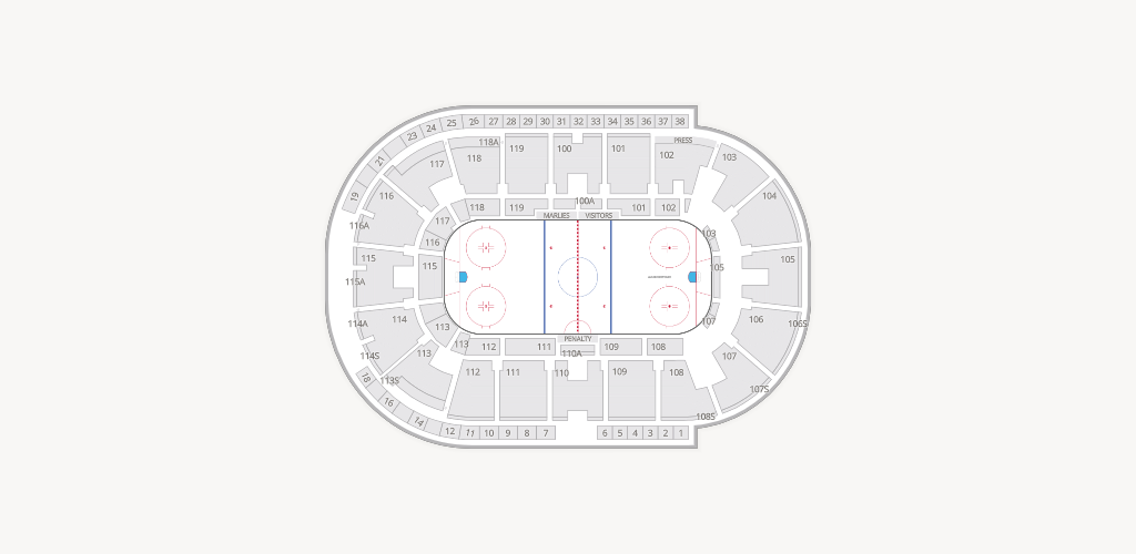 Coca-Cola Coliseum Seating Chart