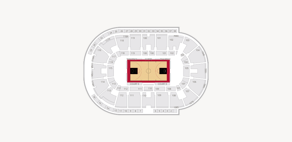 Coca-Cola Coliseum Seating Chart