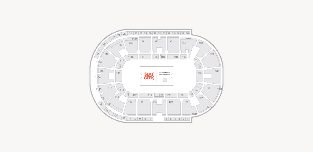 Coca-Cola Coliseum Seating Chart
