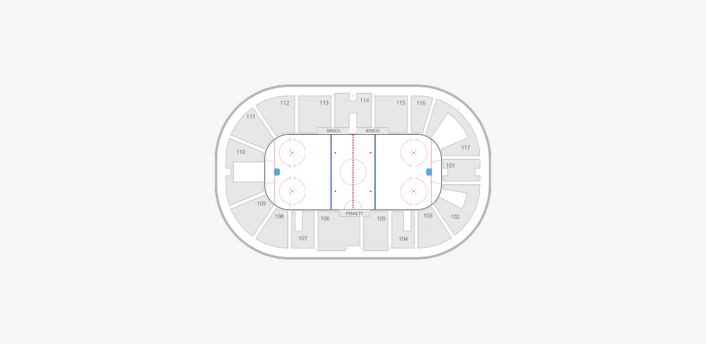Colisee Videotron Seating Chart