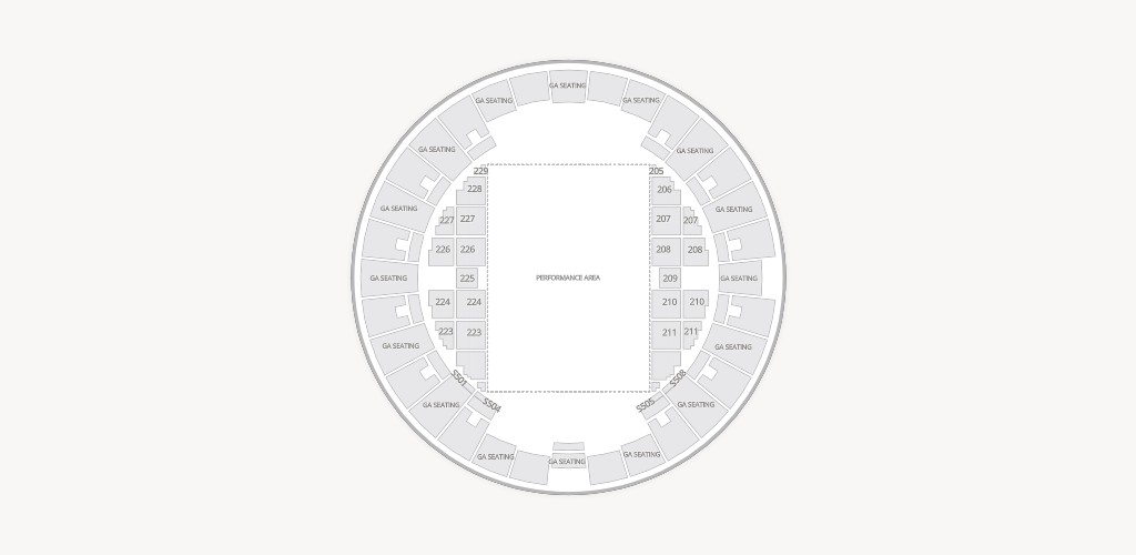 Coliseum at Alliant Energy Center Seating Chart