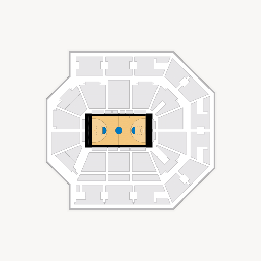 College Park Center seating chart