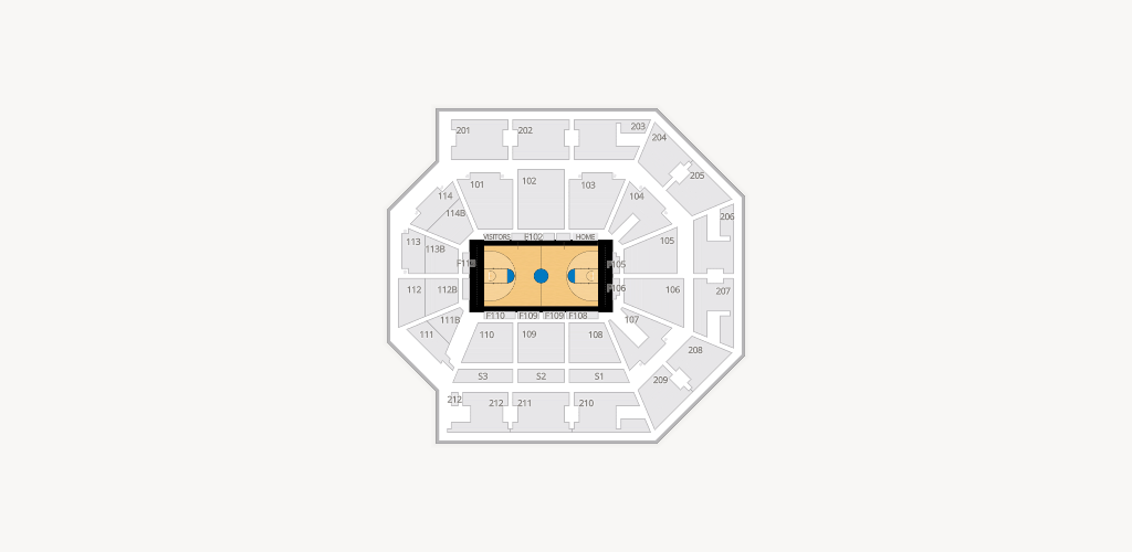 College Park Center Seating Chart