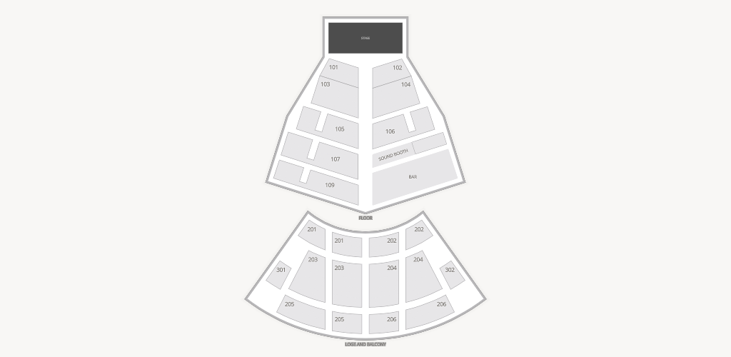 College Street Music Hall Seating Chart