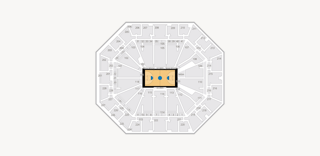 Colonial Life Arena Seating Chart