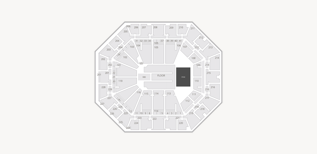 Colonial Life Arena Seating Chart