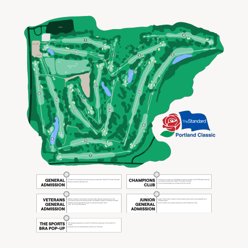 Columbia Edgewater Country Club seating chart
