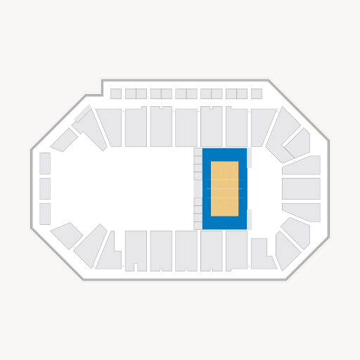 Comerica Center seating chart