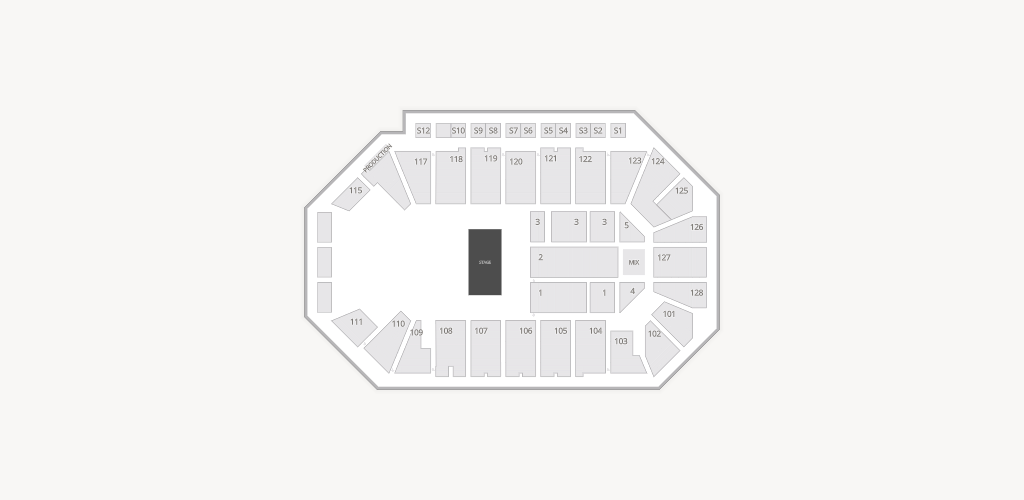 Comerica Center Seating Chart