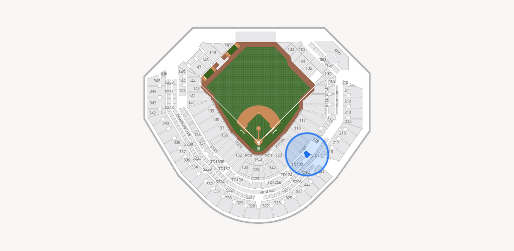 Comerica Park Seating Chart