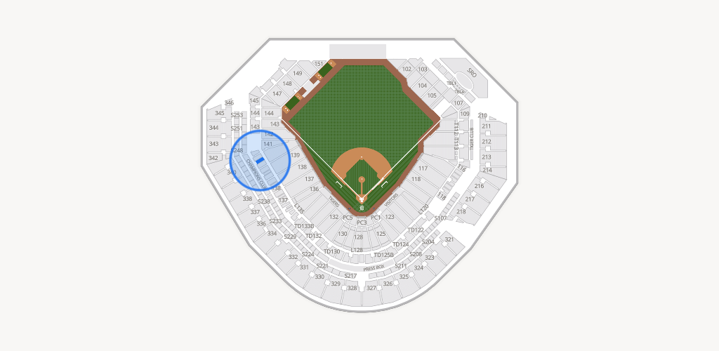 Comerica Park Seating Chart
