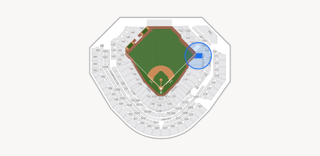 Comerica Park Seating Chart