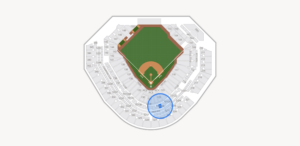 Comerica Park Seating Chart