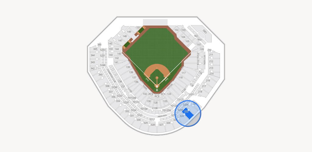 Comerica Park Seating Chart