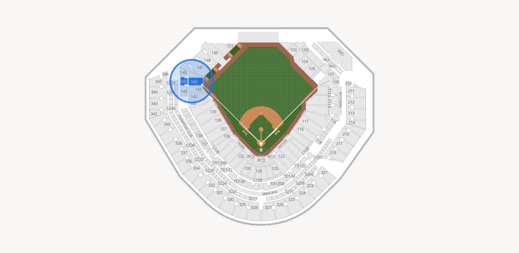 Comerica Park Seating Chart
