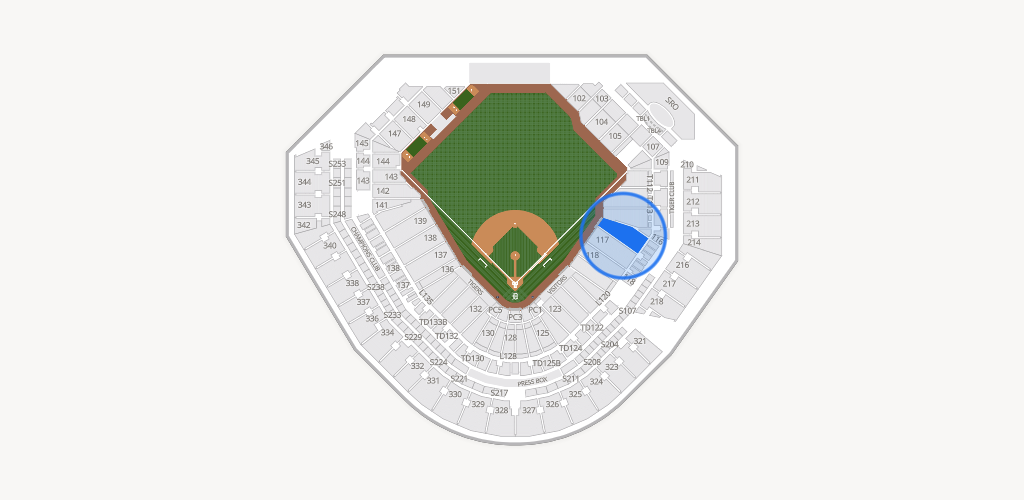 Comerica Park Seating Chart