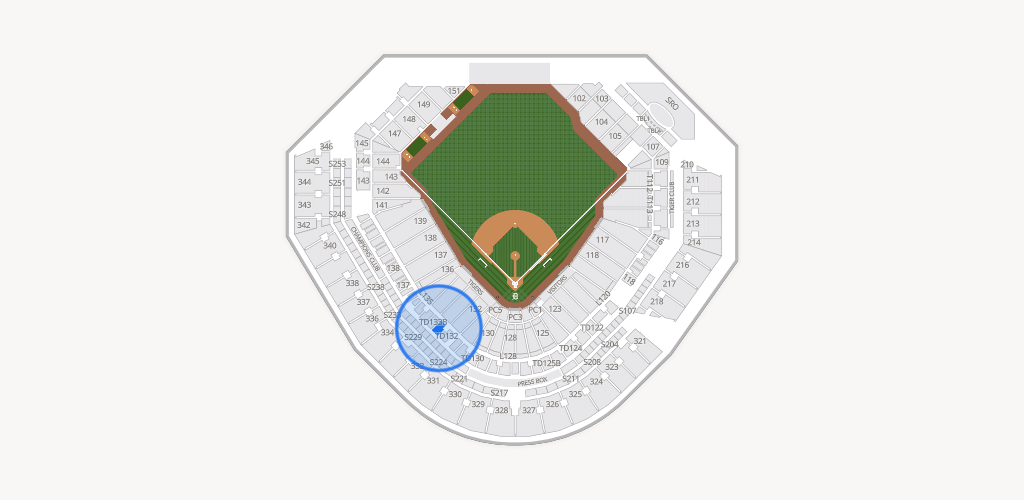 Comerica Park Seating Chart