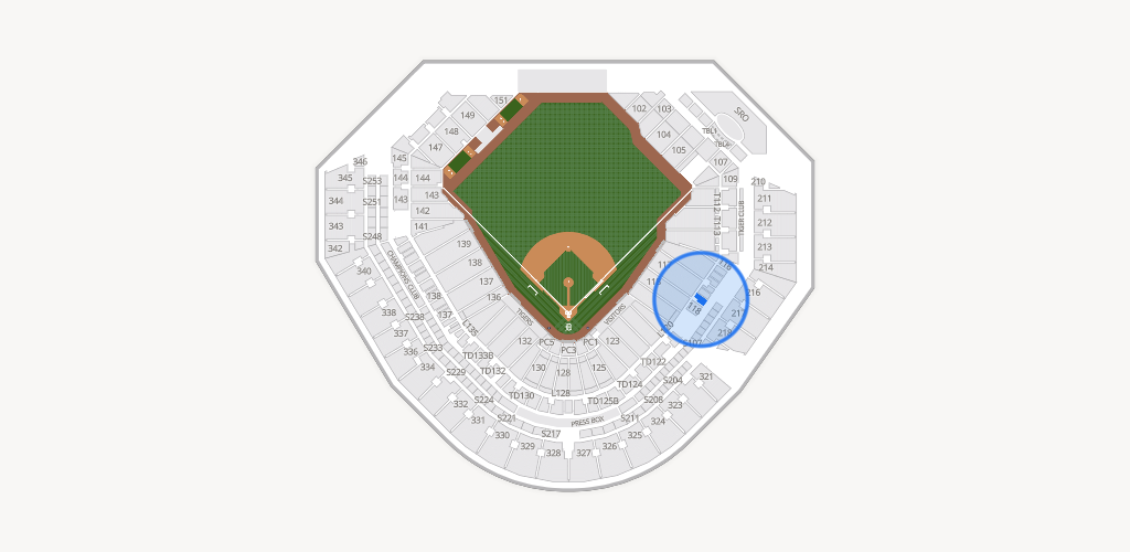 Comerica Park Seating Chart