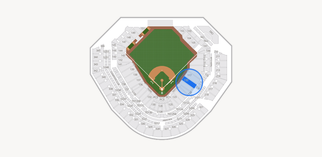 Comerica Park Seating Chart
